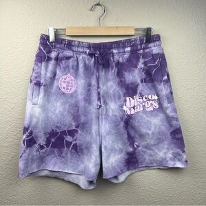 Rich Mom Gear Disco Margs by Tinx Groovy Shorts in Purple Tie Dye Sz 2X